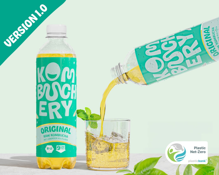 Kombucha Original 12x 400ml (Einwegpfand)