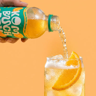 Orange Raw Kombucha